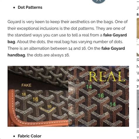 goyard code check|genuine Goyard bag.